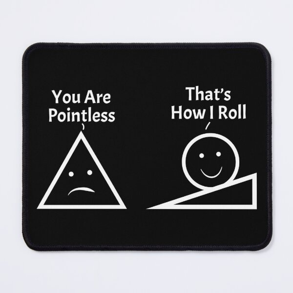 Item preview, You Are Pointless Funny Math Pun designed and sold by KrisSidDesigns.