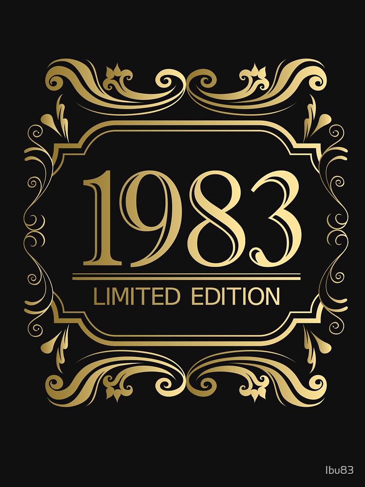 Vintage 1983 birthday, Made in 1983 Limited Edition 11152383