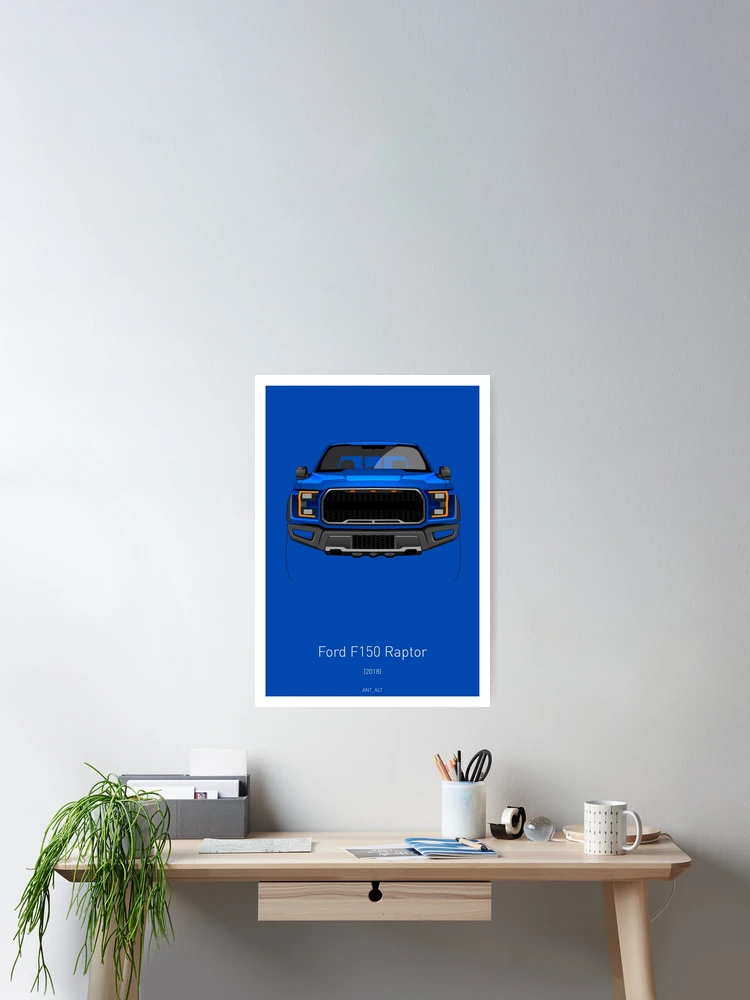 Thumbnail 2 of 3, Poster, F150 Raptor designed and sold by Alt_ Illustrations.