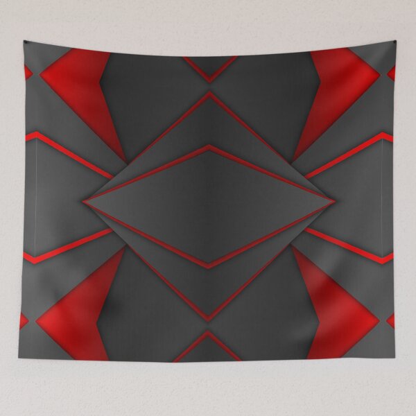 Item preview, Copy of Abstract geometric red pattern designed and sold by urban-color.