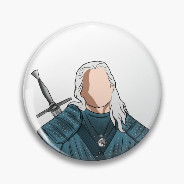 Item preview, Geralt Of Rivia Sticker designed and sold by NathyArtz.
