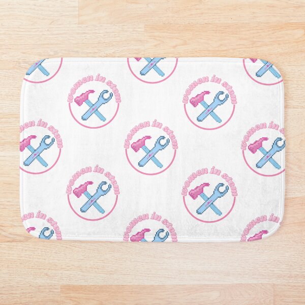 Item preview, Mujeres en STEM | Ciencia | Ingeniero | Computadora | Construir | Estética | Rosa pastel designed and sold by riyasarts.