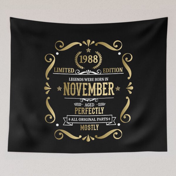 Aperçu de l'œuvre 1988 édition limitée 33e anniversaire de novembre créée et vendue par Ibu83.
