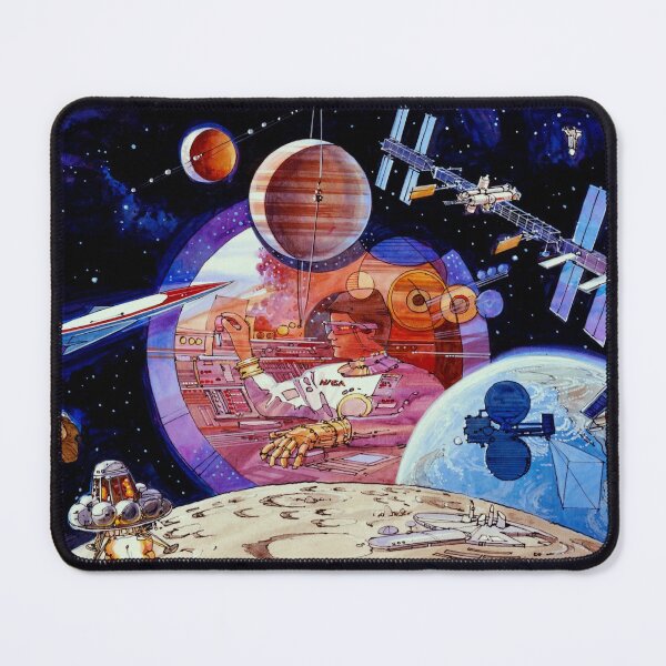 Item preview, NASA ARC Retro Space Art designed and sold by bobbooo.
