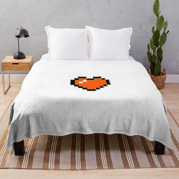 Aperçu de l'œuvre COEUR ORANGE 8 PITS créée et vendue par xBLACKSTAR.