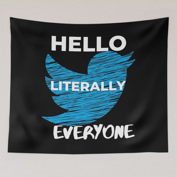 Item preview, Hello literally everyone designed and sold by Chaos-Touch.