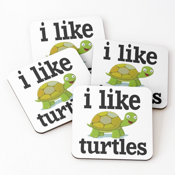 Item preview, I LIKE TURTLES. designed and sold by leicha.