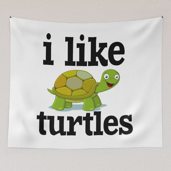 Item preview, I LIKE TURTLES. designed and sold by leicha.