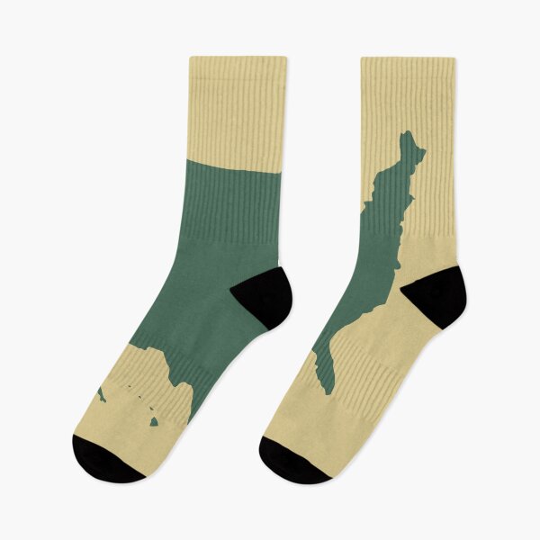 Item preview, usa map (green) designed and sold by kim tang.