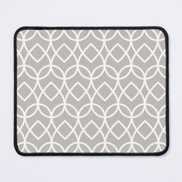 Item preview, Grayish Beige and White Geometric Line Pattern Pairs HGTV 2022 Popular Color Stone Isle HGSW1496 - Colour Trends - Hue - Shade designed and sold by ColorOfTheYears.