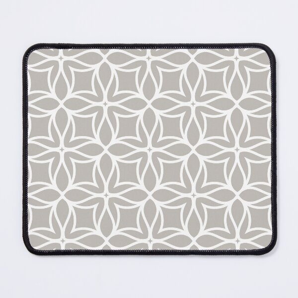 Item preview, Grayish Beige and White Flower Petal Pattern Pairs HGTV 2022 Popular Color Stone Isle HGSW1496 - Colour Trends - Hue - Shade designed and sold by ColorOfTheYears.
