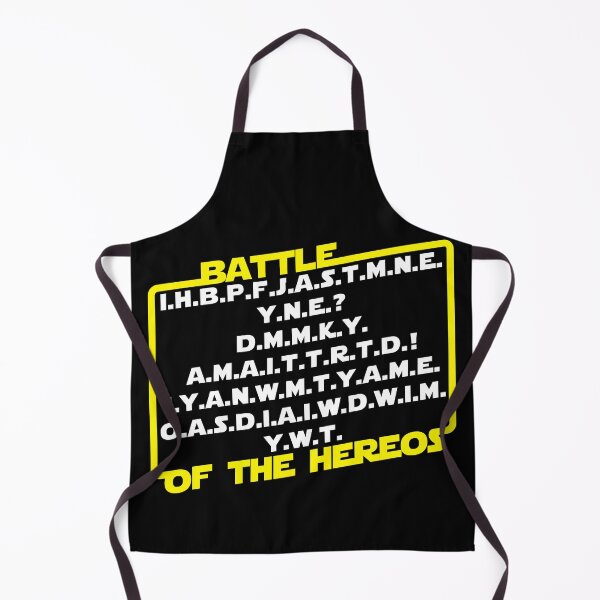Item preview, I Have Brought Peace Freedom Justice And Security (battle of the heroes) designed and sold by AleFromVenice.