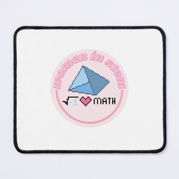 Item preview, Women in STEM | Math | Engineer | Physics | Build | I Love Math | Aesthetic | Pastel Pink Background designed and sold by riyasarts.