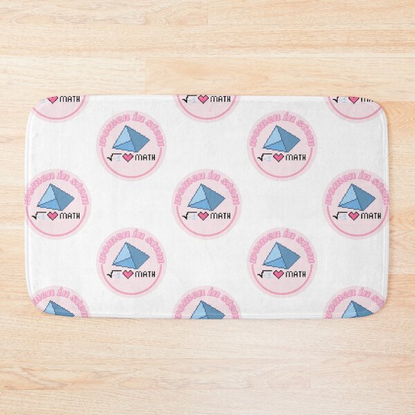 Item preview, Women in STEM | Math | Engineer | Physics | Build | I Love Math | Aesthetic | Pastel Pink Background designed and sold by riyasarts.