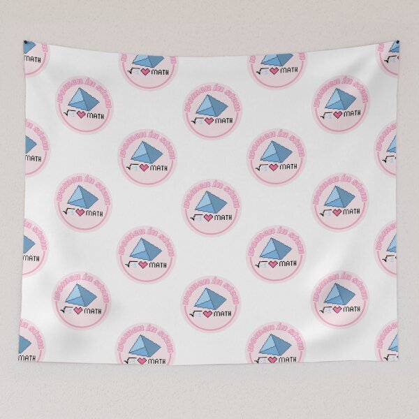 Item preview, Women in STEM | Math | Engineer | Physics | Build | I Love Math | Aesthetic | Pastel Pink Background designed and sold by riyasarts.