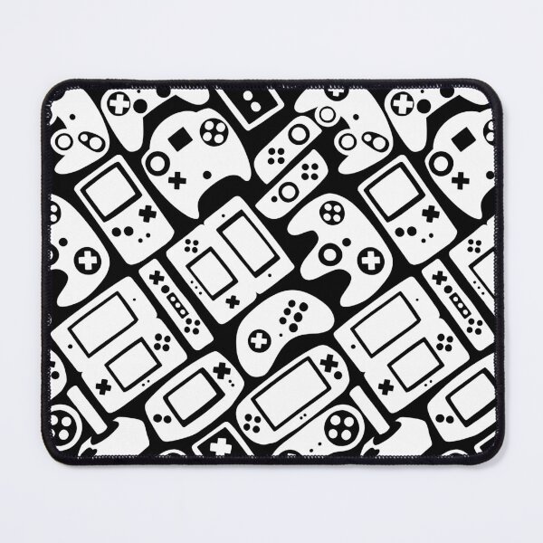 Item preview,  Video Game Controllers Black & White designed and sold by Paisley Yazel.