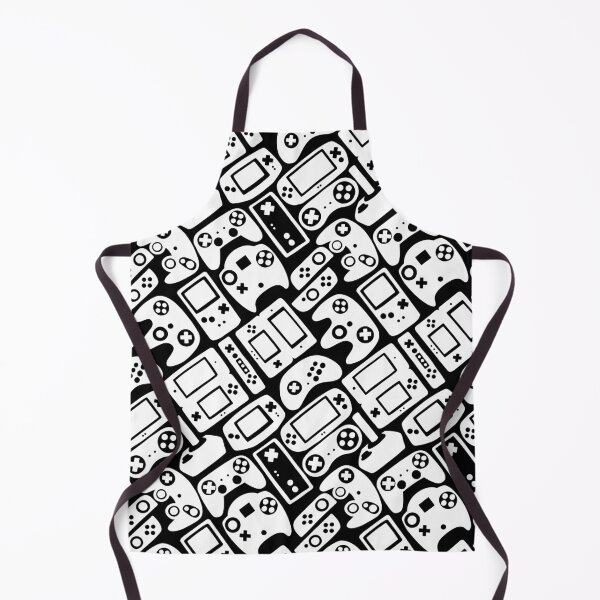 Item preview, Video Game Controllers Black & White designed and sold by Paisley Yazel.