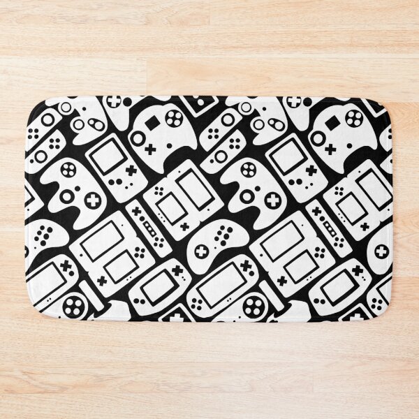 Item preview,  Video Game Controllers Black & White designed and sold by Paisley Yazel.