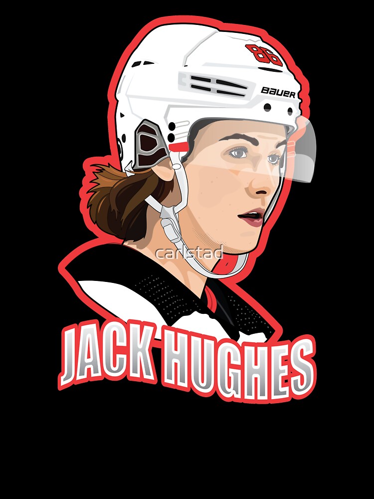 New Jersey Devils - Jack Hughes Kids T-Shirt for Sale by carlstad