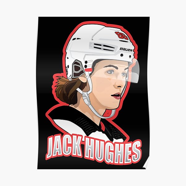 Jack Hughes Poster New Jersey Devils NHL Sports Print -  Canada