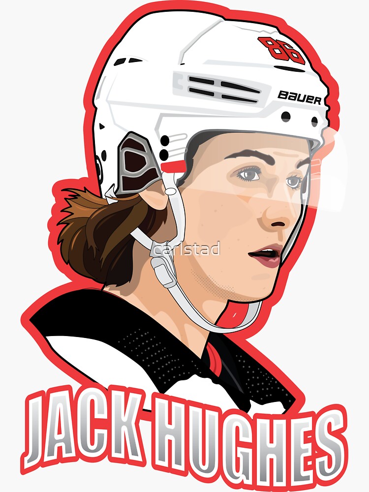 Jack Hughes Sticker New Jersey Devils New Jersey Devils Sticker