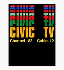 Channel 83 Cable 12 Photographic Print
