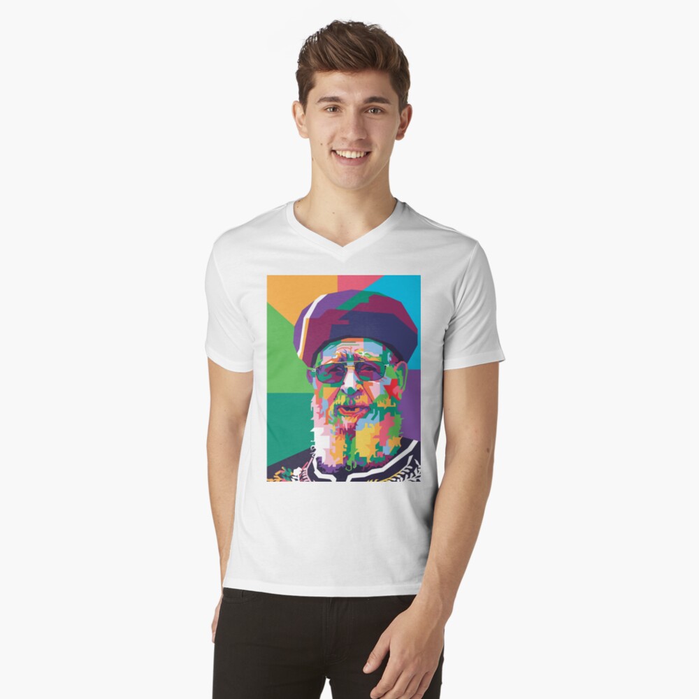 Item preview, V-Neck T-Shirt designed and sold by Javakun.
