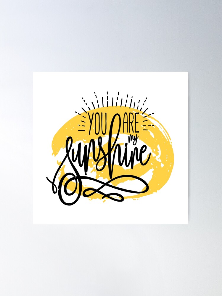 Be The Sunshine Giant Coloring Poster