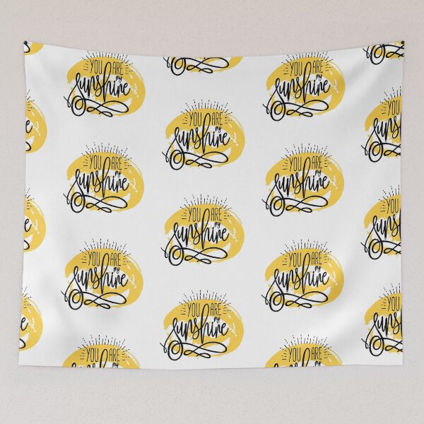 Item preview, You Are My Sunshine Quote Abstract Sun designed and sold by WearWolfDesigns.