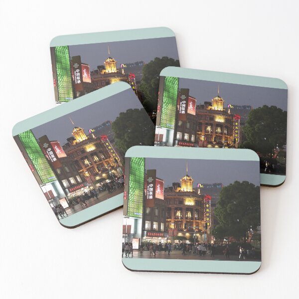 Item preview, Shanghai Nanjing Road by night designed and sold by AlessiaCar.