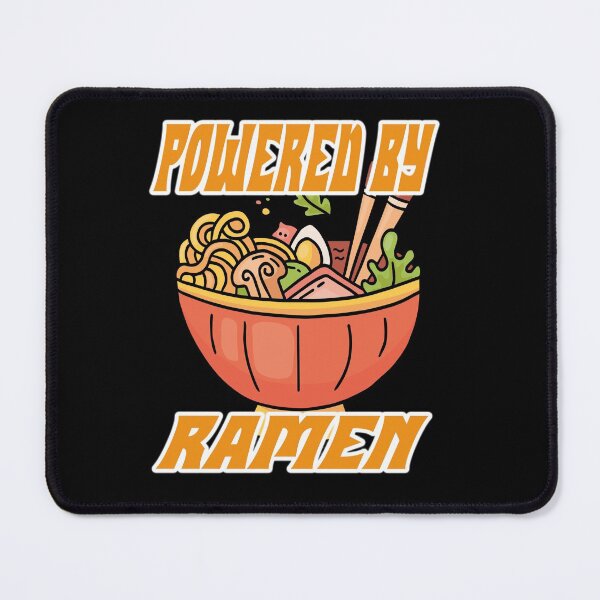Item preview, POWERED BY RAMEN NOODELS LOVERS FOODIES GIFT IDEA designed and sold by justbejoker.