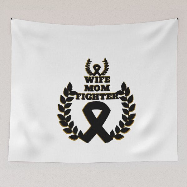Item preview,  cool cancer awareness gift family cancer support cancer ribbon wife mom fighter designed and sold by Leo Bennett.