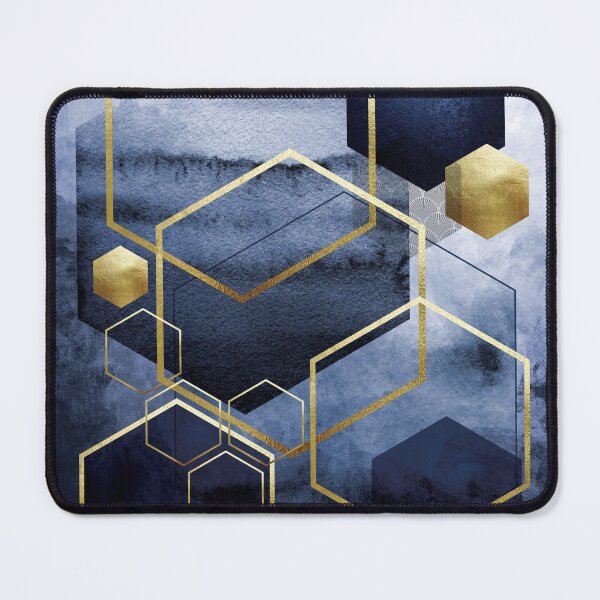 Item preview, Abstract Geo in Blue designed and sold by UrbanEpiphany.