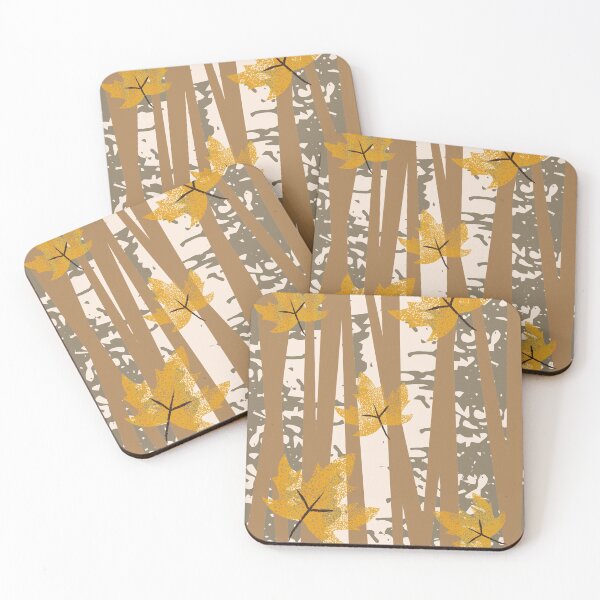 Item preview, autumn trees designed and sold by SooDesignStudio.