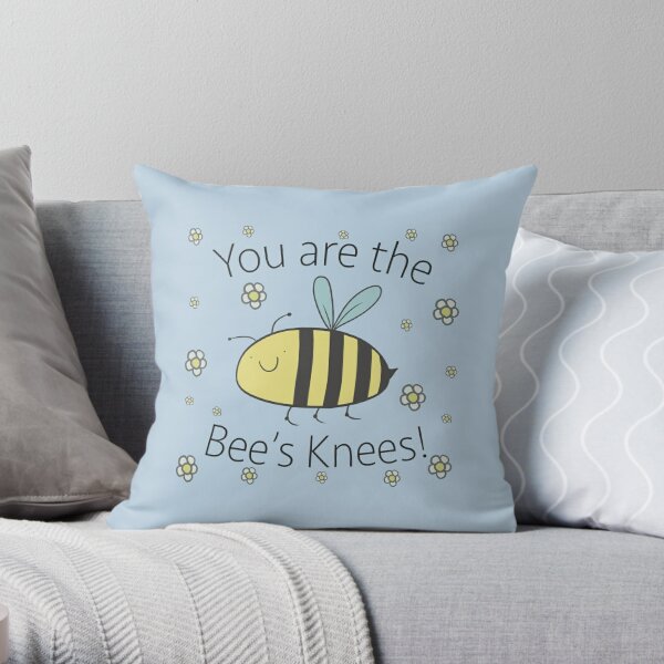 Bees Pillows Cushions Redbubble - the bees oh not the bees roblox