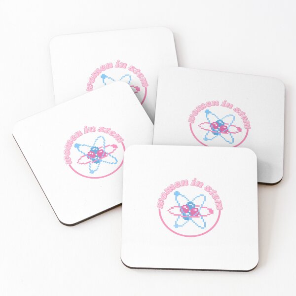 Item preview, Women in STEM | Science | Atom | Physics | Build | I Love Math | Aesthetic | Pastel Pink designed and sold by riyasarts.
