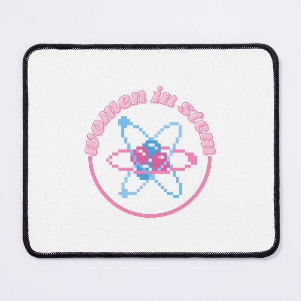 Item preview, Women in STEM | Science | Atom | Physics | Build | I Love Math | Aesthetic | Pastel Pink designed and sold by riyasarts.