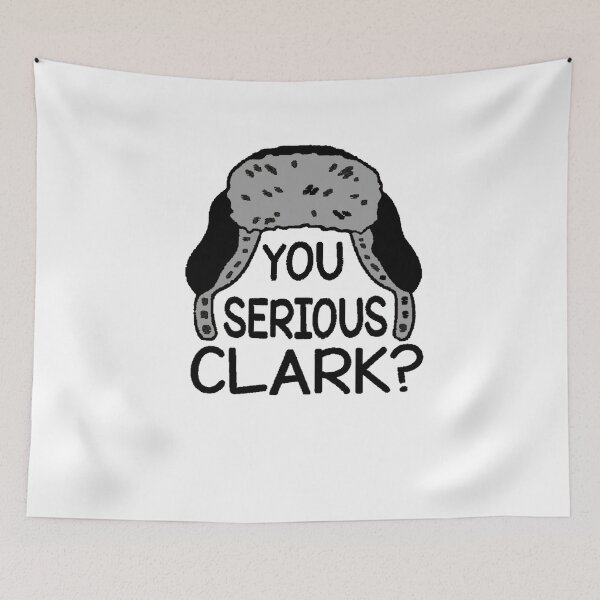 Item preview, Are You Serious Clark?  blk font designed and sold by SwampfoxDesign.
