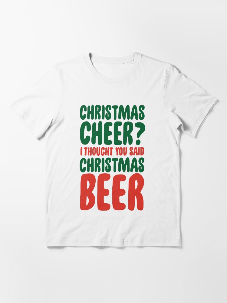 christmas beer t shirt