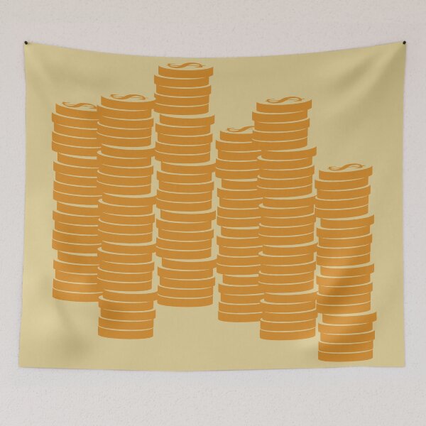 Item preview, golden coins designed and sold by kim tang.