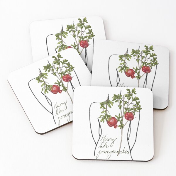 Item preview, Like Pomegranates designed and sold by DrawBotanical.