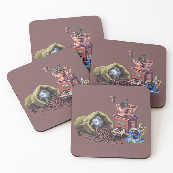 Item preview, Hedgehog coffee designed and sold by bluefox15.