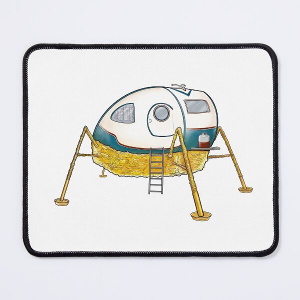 Item preview, Lunar Lander - Retro Future Camper designed and sold by etwice.