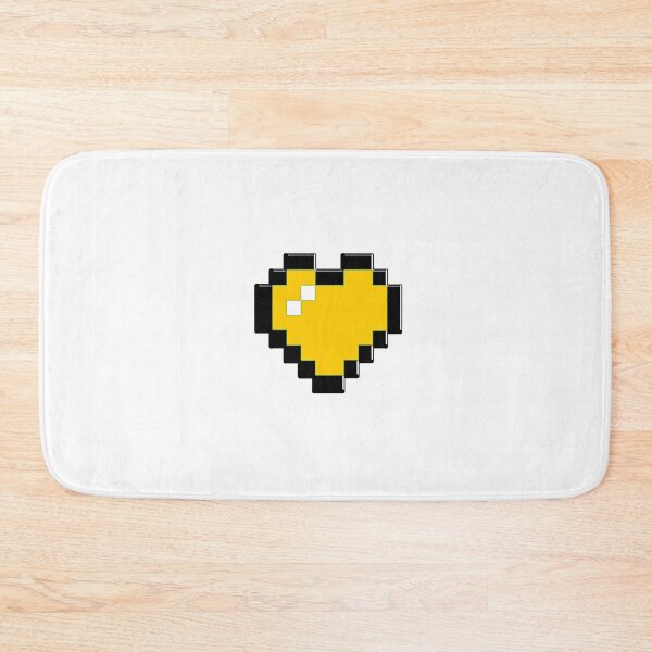 Item preview, 8 BIT YELLOW HEART designed and sold by xBLACKSTAR.