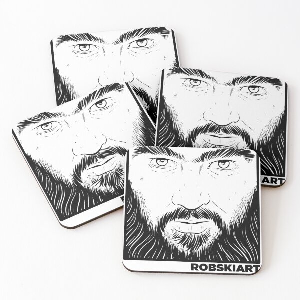 Item preview, The face - black lines designed and sold by RobskiArt.