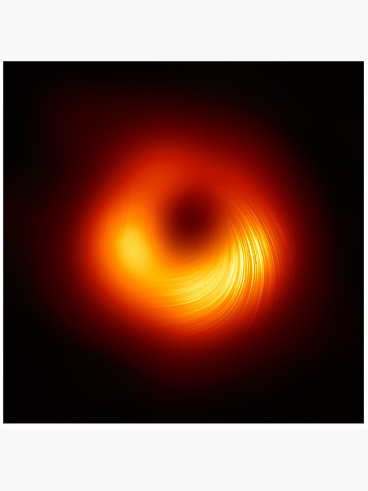 First Ever Image of a Black Hole in Polarized Light (8K Resolution) by bobbooo