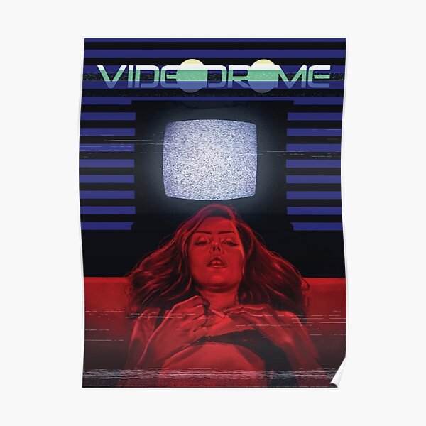Girl and TV Poster