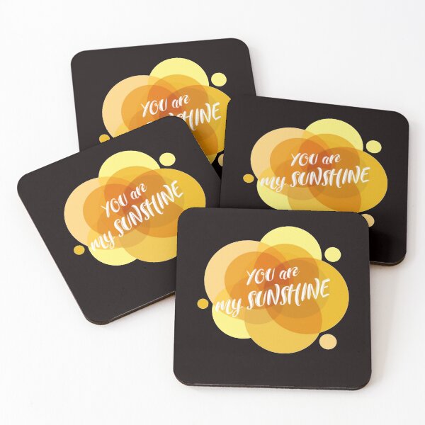 Item preview, You Are My Sunshine - Creative Quote Abstract Sun designed and sold by WearWolfDesigns.