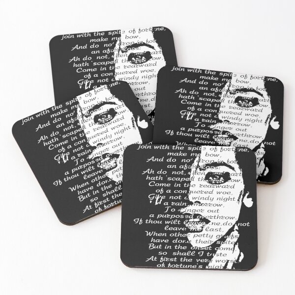 Aperçu de l'œuvre Le sonnet de Shakespeare créée et vendue par CatCoconut-Art.