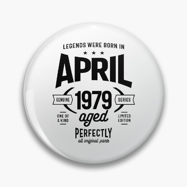 Item preview, Legends Were Born in April 1979 Birthday designed and sold by cidolopez.